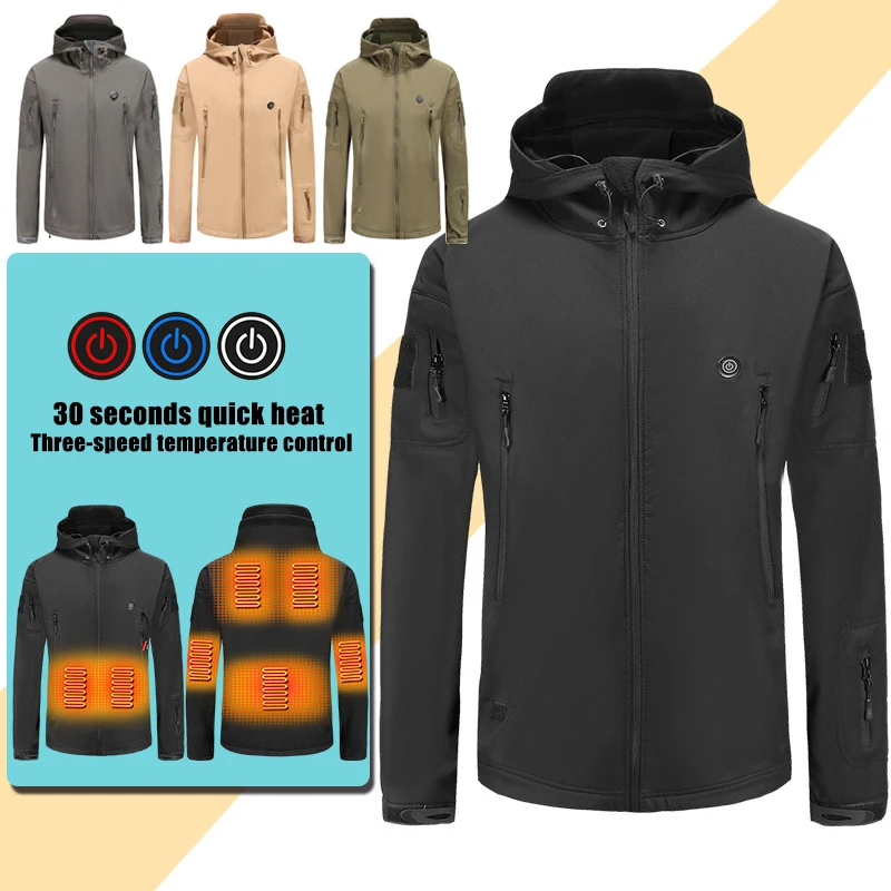 Electric Heating Coat USB Intelligent Heating Top Thermals Clothing Outdoor Winter Ski Suit Jackets TC21
Electric Heating Coat USB Intelligent Heating Top Thermals Clothing Outdoor Winter Ski Suit Jackets TC21