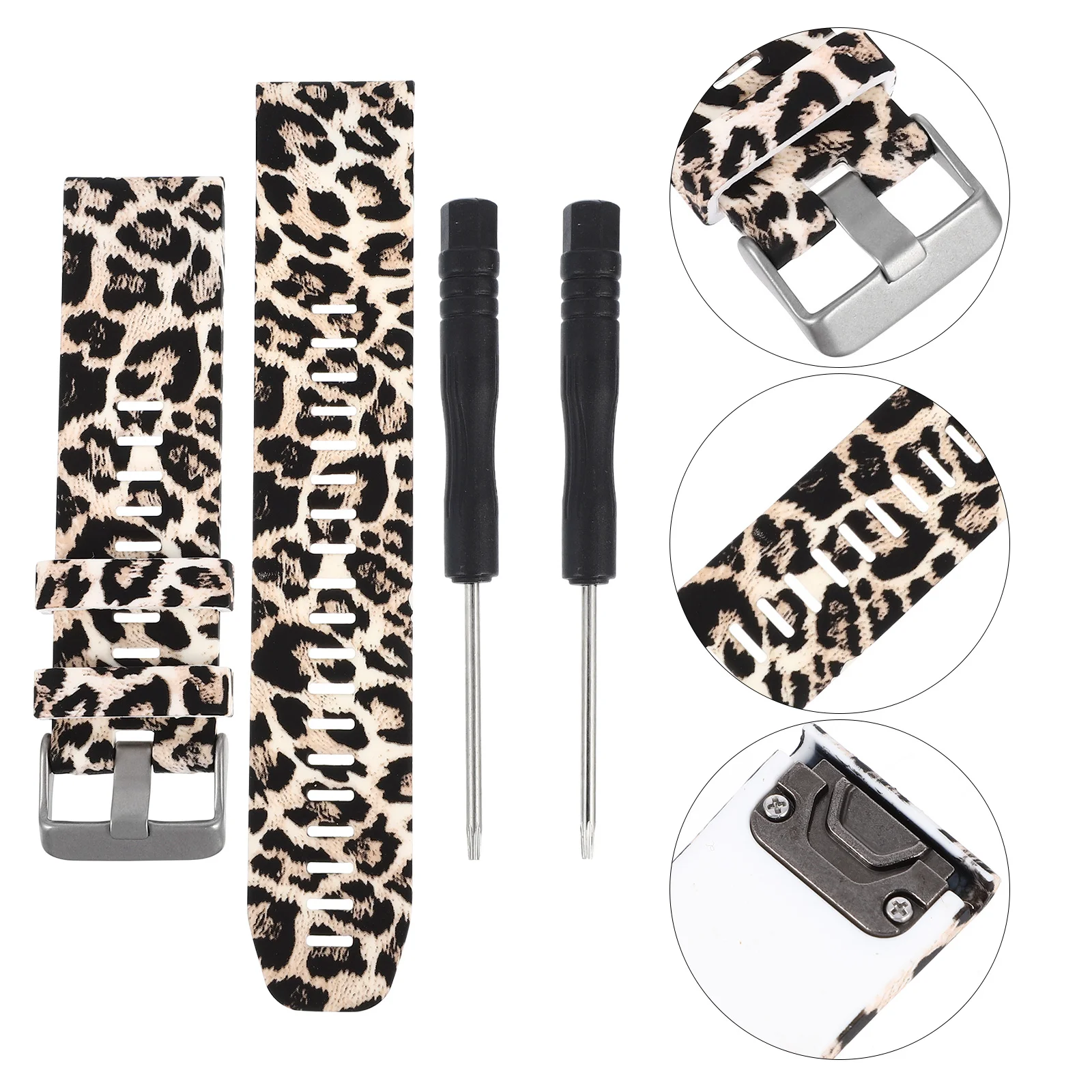 1 Pc Fashion Watch Strap Silicone Watch Wrist Band Compatible for Garmin Watches
1 Pc Fashion Watch Strap Silicone Watch Wrist Band Compatible for Garmin Watches