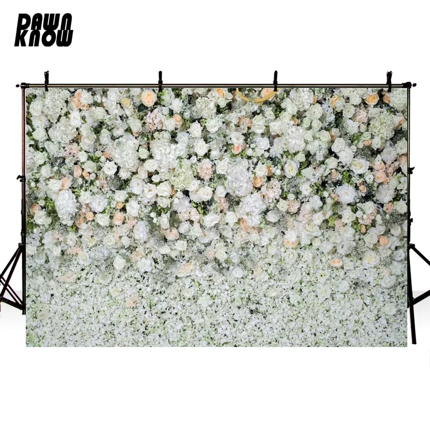 DAWNKNOW Floral Wall Vinyl Photography Background For Baby Flower New Fabric Polyester Backdrop For Wedding Photo Studio G604
DAWNKNOW Floral Wall Vinyl Photography Background For Baby Flower New Fabric Polyester Backdrop For Wedding Photo Studio G604