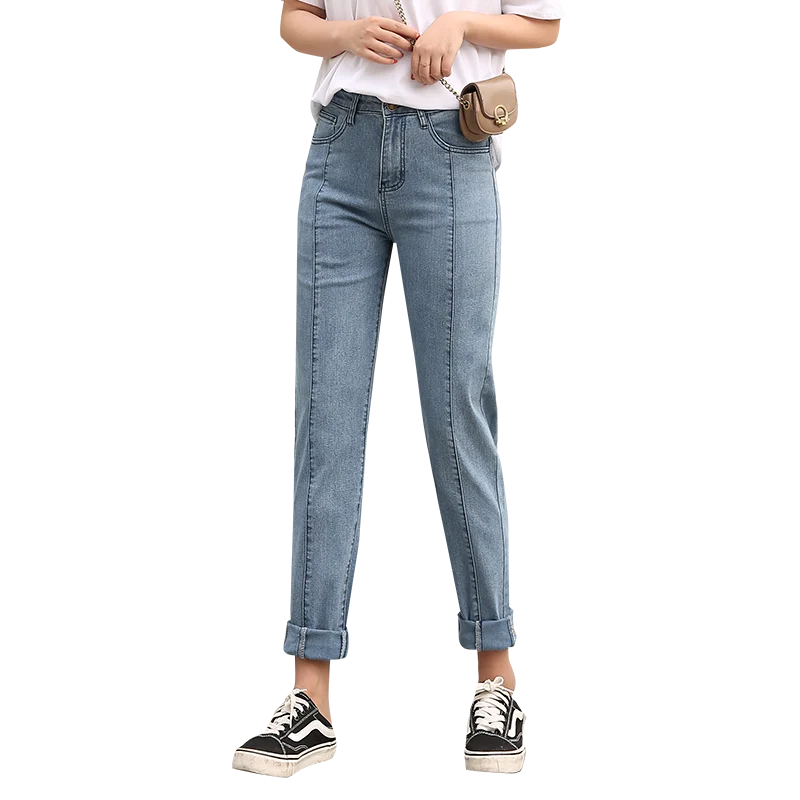 Spring Autumn Winter Cotton Casual Denim Korean Pants Oversized High Waist Jeans Women
Spring Autumn Winter Cotton Casual Denim Korean Pants Oversized High Waist Jeans Women