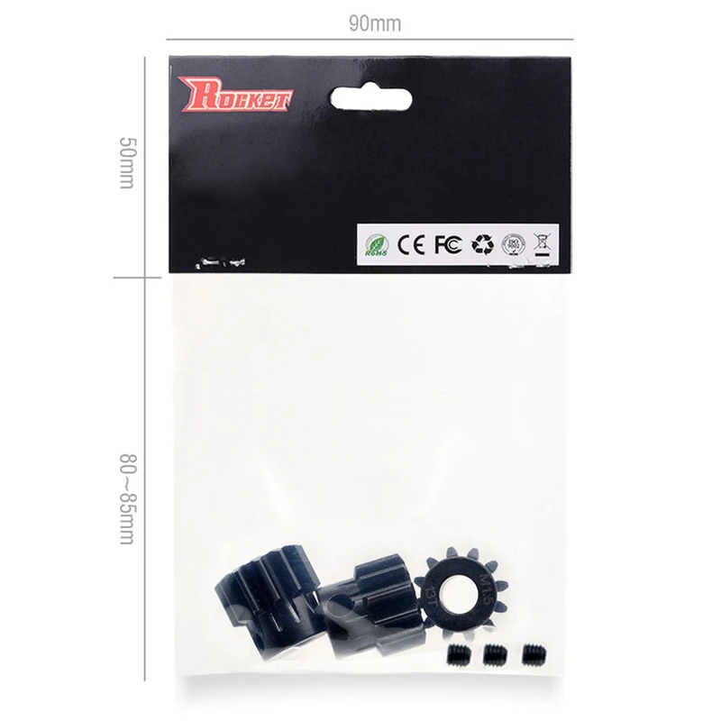 3 Pieces 8mm M1.5 Chrome Steel Gear for Motor Shaft 8mm 1/5Th RC Car Rc Car Kit 
3 Pieces 8mm M1.5 Chrome Steel Gear for Motor Shaft 8mm 1/5Th RC Car Rc Car Kit