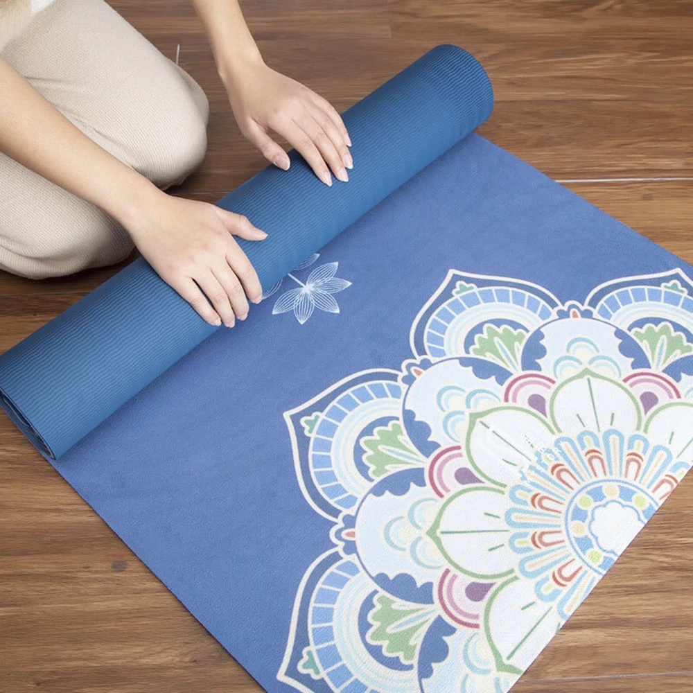 183*68*0.6 TPE Yoga Mat New Double Color Suede Non Slip Carpet Mat Beginner Absorb Sweat Fitness Gymnastics Mats Style3
183*68*0.6 TPE Yoga Mat New Double Color Suede Non Slip Carpet Mat Beginner Absorb Sweat Fitness Gymnastics Mats Style3