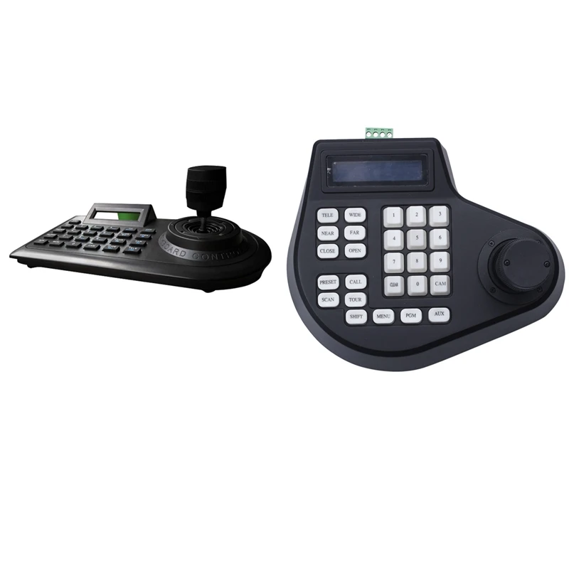 2 Pcs Keyboard Controller LCD 1.5Km Joystick RS485 PTZ Speed Dome Camera Bracket EU Plug, 8003H & 8004P
2 Pcs Keyboard Controller LCD 1.5Km Joystick RS485 PTZ Speed Dome Camera Bracket EU Plug, 8003H & 8004P