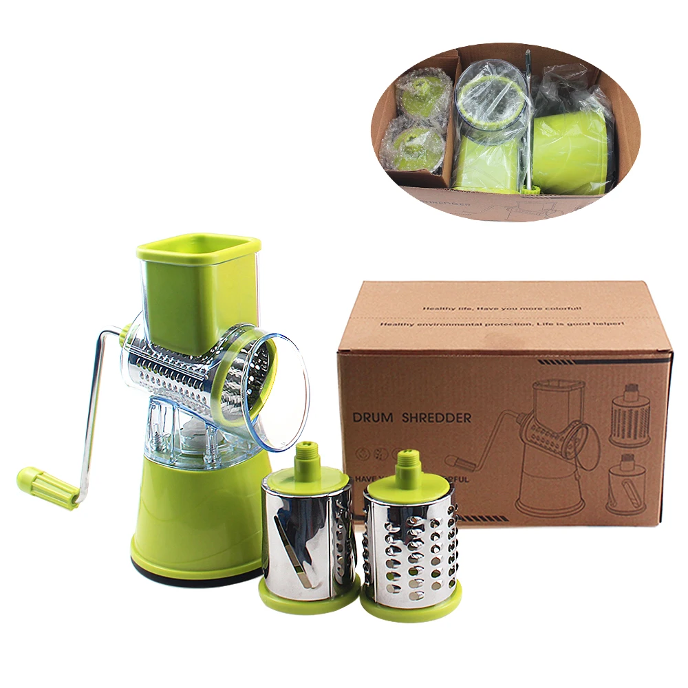 Multi-function rotary grater vegetable shredded potato machine vegetable grater manual cabbage kitchen knife kitchen tool
Multi-function rotary grater vegetable shredded potato machine vegetable grater manual cabbage kitchen knife kitchen tool