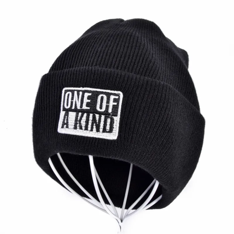 Fashion Winter Women Men Letter One Of A Kind Beanie Hats Warm Wool Casual Walking Bonnet Hip Hop Knitted Caps
Fashion Winter Women Men Letter One Of A Kind Beanie Hats Warm Wool Casual Walking Bonnet Hip Hop Knitted Caps