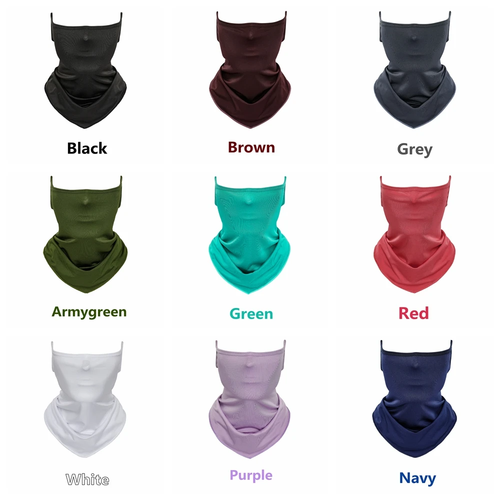 Cycling Bandana Mesh Face Cover Half Mask Hang-Ear Ice Silk Neck Gaiter Cool Tube Scarf Sport Running Hiking Hunting Men Women
Cycling Bandana Mesh Face Cover Half Mask Hang-Ear Ice Silk Neck Gaiter Cool Tube Scarf Sport Running Hiking Hunting Men Women