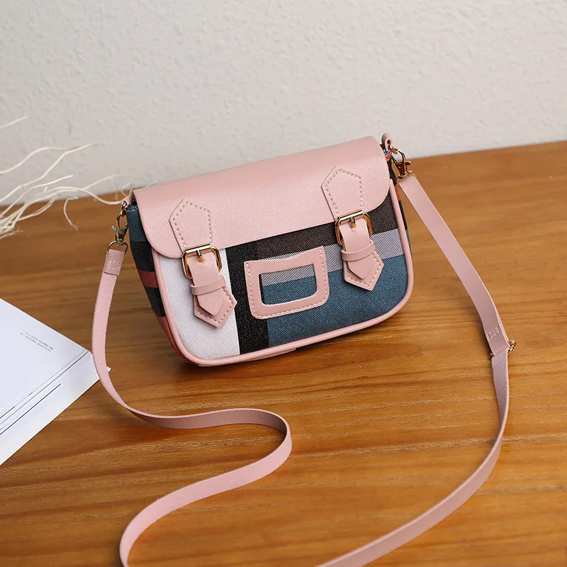 2021 Wild Plaid Shoulder Bag Women PU Leather Contrast Diagonal Crossbody Bag Famous Brands Ladies Hand Bags
2021 Wild Plaid Shoulder Bag Women PU Leather Contrast Diagonal Crossbody Bag Famous Brands Ladies Hand Bags