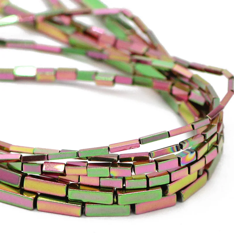 4/6/9MM Rectangle Cuboid Natural Hematite Stone New Green Spacer Loose Beads For DIY Jewelry Making Bracelet Accessories
4/6/9MM Rectangle Cuboid Natural Hematite Stone New Green Spacer Loose Beads For DIY Jewelry Making Bracelet Accessories