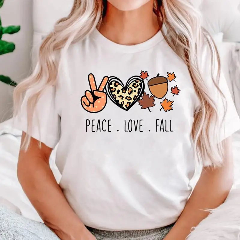 Women Fall Autumn Letters Cute Thanksgiving Halloween T Top Print Cartoon Shirt 2021 Tee Female Clothing Graphic T-Shirts
Women Fall Autumn Letters Cute Thanksgiving Halloween T Top Print Cartoon Shirt 2021 Tee Female Clothing Graphic T-Shirts