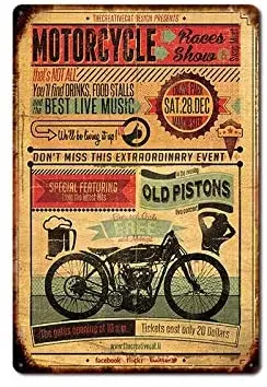 Vintage Car Automobile Race Bar Cafe Home Oil Station Garage Kitchen Farm Countryside Vintage Retro Tin Signs
Vintage Car Automobile Race Bar Cafe Home Oil Station Garage Kitchen Farm Countryside Vintage Retro Tin Signs