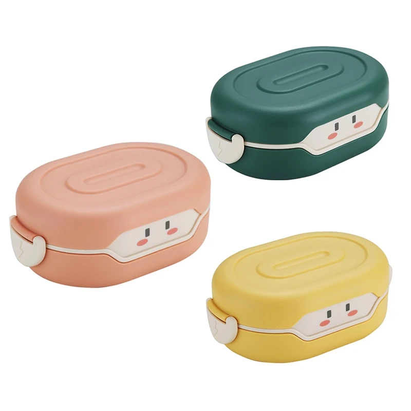 Ланч-бокс Bento для детей, герметичный Ланч-бокс для салата, сэндвичей, фруктов 
Ланч-бокс Bento для детей, герметичный Ланч-бокс для салата, сэндвичей, фруктов