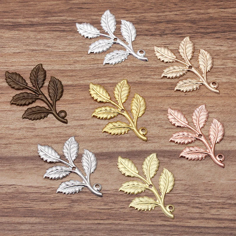 20pcs 32X50mm Five Leaves Flower Branch Pendant Connector For Handmade Hair Jewelry Accessories DIY Jewelry Making Supplies
20pcs 32X50mm Five Leaves Flower Branch Pendant Connector For Handmade Hair Jewelry Accessories DIY Jewelry Making Supplies