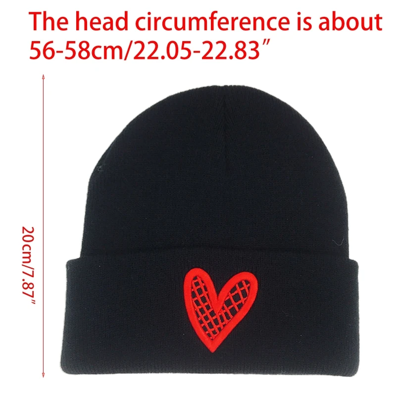 Korean Harajuku Men Women Knitted Beanie Hat Hip Hop Cartoon Heart Butterfly Embroidery Winter Snow Ski Stretch Cuffed Skull Cap
Korean Harajuku Men Women Knitted Beanie Hat Hip Hop Cartoon Heart Butterfly Embroidery Winter Snow Ski Stretch Cuffed Skull Cap