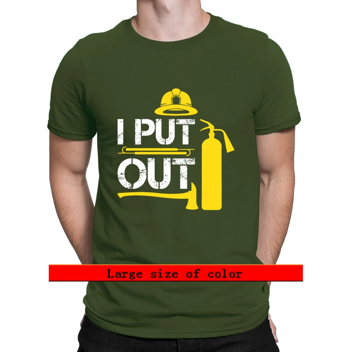 I Put Out Firefighter For Fathers Day 2021 T Shirt Natural Summer Style Gift Comical Printed Cotton Novelty S-XXXL Shirt
I Put Out Firefighter For Fathers Day 2021 T Shirt Natural Summer Style Gift Comical Printed Cotton Novelty S-XXXL Shirt