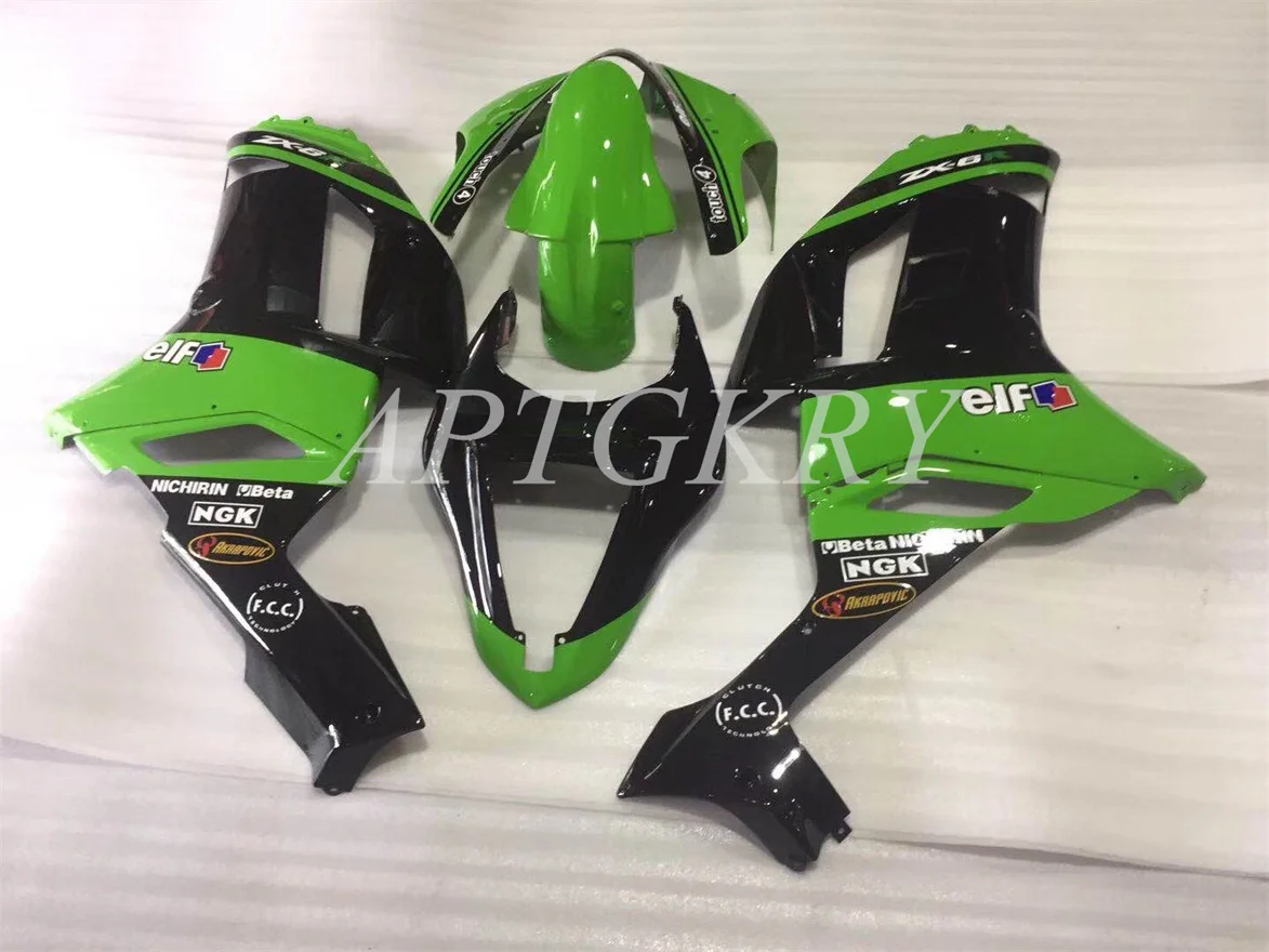 New ABS High Quality Motorcycle Full Fairing Kits Fit For Kawasaki Ninja ZX6R 636 2007 2008 Bodywork Set Custom Black Green Cool
New ABS High Quality Motorcycle Full Fairing Kits Fit For Kawasaki Ninja ZX6R 636 2007 2008 Bodywork Set Custom Black Green Cool