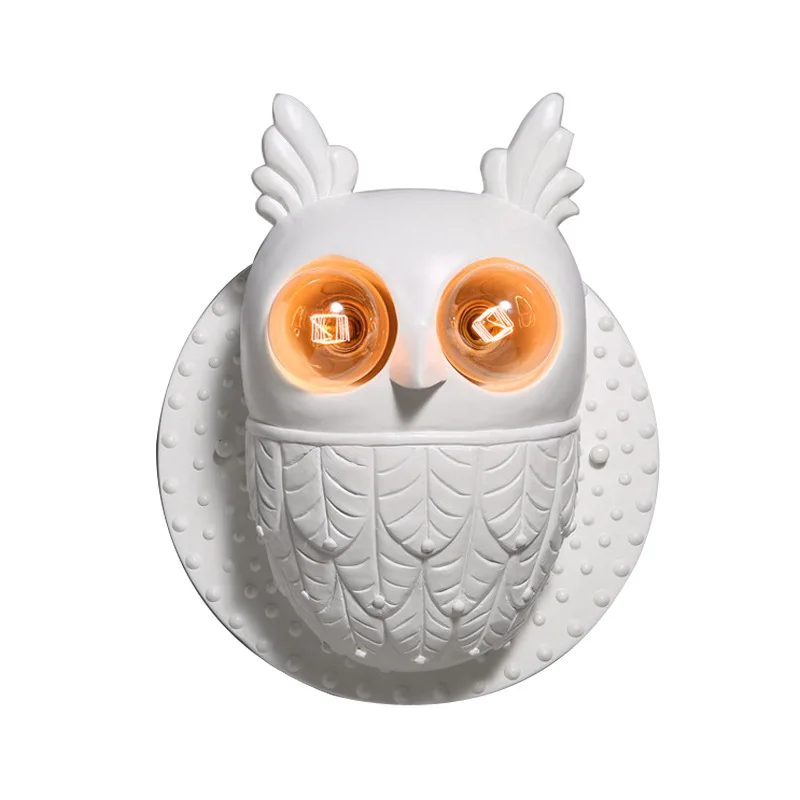 Nordic Modern Wall Lamp Guest Restaurant Bedroom Bedside Background Minimalist Creative Personality Animal Owl Table Lightings
Nordic Modern Wall Lamp Guest Restaurant Bedroom Bedside Background Minimalist Creative Personality Animal Owl Table Lightings