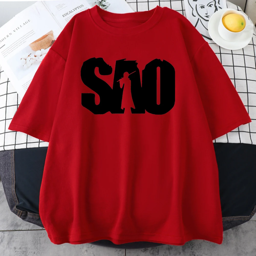 SAO Anime Printed Summer 2021 men's T-shirts Breathable Loose Clothes Fashion Casual T Shirt Clothing Top T-shirt
SAO Anime Printed Summer 2021 men's T-shirts Breathable Loose Clothes Fashion Casual T Shirt Clothing Top T-shirt