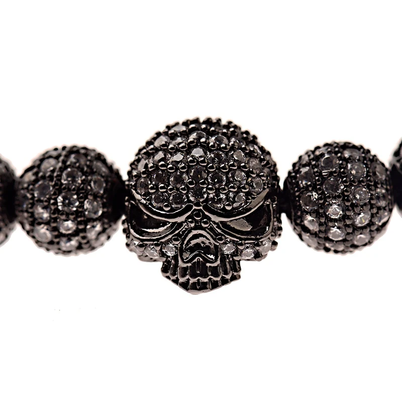 Black Hip Hop Men Pave CZ Zircon Skeleton Bracelet Homme Classical Braiding Bracelet Luxury Jewelry Pulseira Masculina
Black Hip Hop Men Pave CZ Zircon Skeleton Bracelet Homme Classical Braiding Bracelet Luxury Jewelry Pulseira Masculina