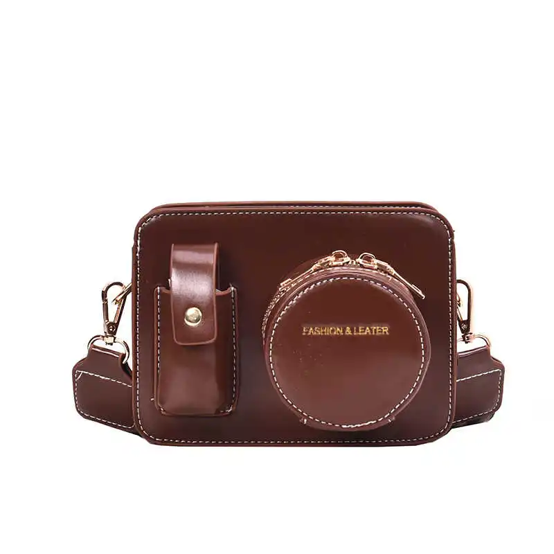 Vintage Camera Shape Women Shoulder Bags designer Wide Straps Shoulder Bags luxury pu leather crossbody Bag Female Purse Bolso
Vintage Camera Shape Women Shoulder Bags designer Wide Straps Shoulder Bags luxury pu leather crossbody Bag Female Purse Bolso