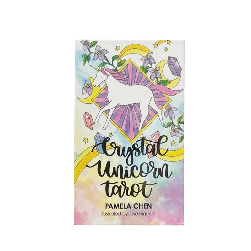 Crystal unicorn Tarot Cards Deck Entertainment Parties card Game With PDF Guidebook Wholesale
Crystal unicorn Tarot Cards Deck Entertainment Parties card Game With PDF Guidebook Wholesale