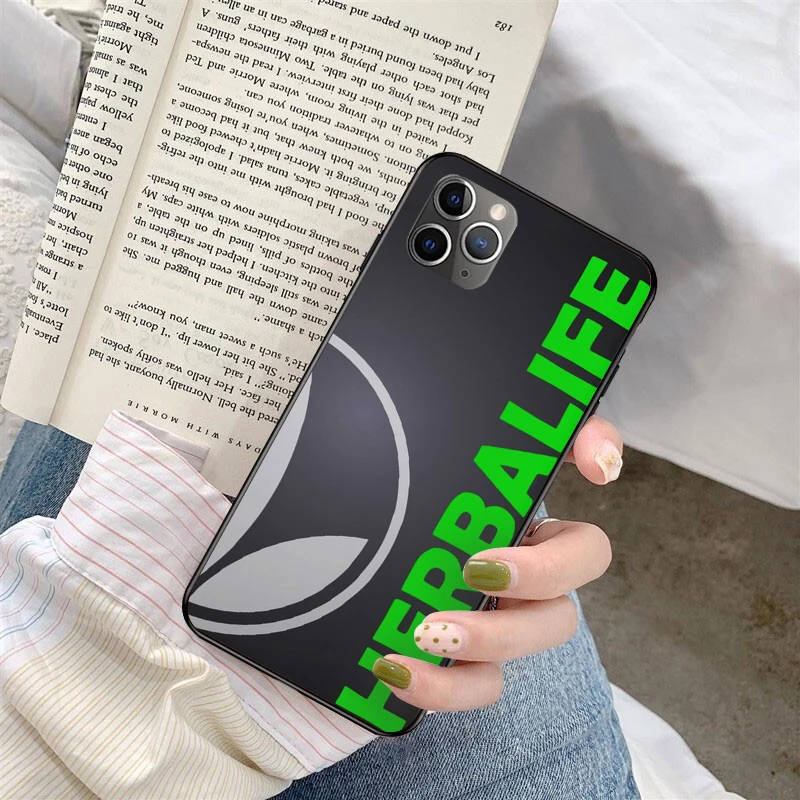 Black Herbalife Phone Case For Iphone XR X 6 6S 7 8 Plus Fundas Apple 11 Pro XS Max SE 2020 iphone 12
Black Herbalife Phone Case For Iphone XR X 6 6S 7 8 Plus Fundas Apple 11 Pro XS Max SE 2020 iphone 12
