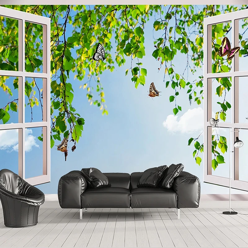 Custom Mural Wallpaper Modern Nature Landscape 3D Stereo Window Wall Paper Living Room TV Restaurnt Background Wall 3D Stickers
Custom Mural Wallpaper Modern Nature Landscape 3D Stereo Window Wall Paper Living Room TV Restaurnt Background Wall 3D Stickers