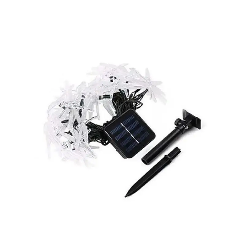 1PC Solar String Light Dragonfly Waterproof Outdoor Solar Lamp Garden Party Decoration Light String Lights 20 LED Landscape Lamp
1PC Solar String Light Dragonfly Waterproof Outdoor Solar Lamp Garden Party Decoration Light String Lights 20 LED Landscape Lamp