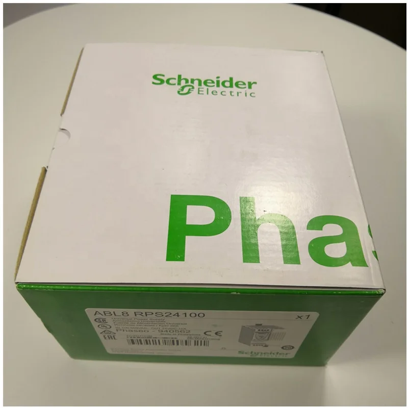 New original ABL8RPS24100 regulated SMPS - 1 or 2-phase - 100..500 V - 24 V - 10 A in stock
New original ABL8RPS24100 regulated SMPS - 1 or 2-phase - 100..500 V - 24 V - 10 A in stock