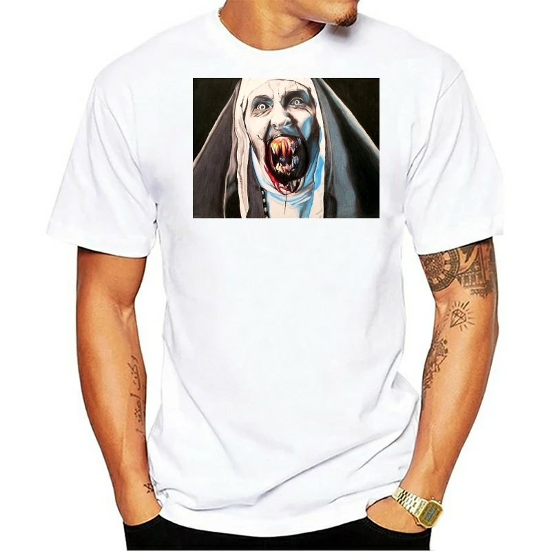 Men Funy tshirt Halloween Scary Nun Short Sleeve O-Neck Graphic Tops Tee men t shirt
Men Funy tshirt Halloween Scary Nun Short Sleeve O-Neck Graphic Tops Tee men t shirt