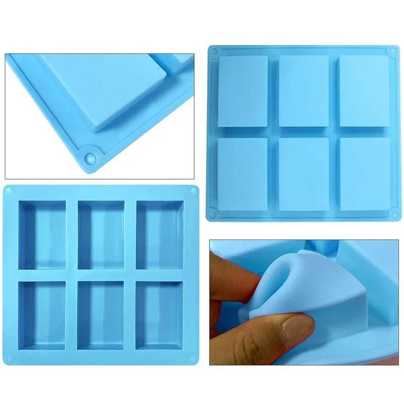 Rectangle Silicone Soap Mold Aromatherapy Mold Cake DIY Wax Mold Making Mold Soap Baking Kitchen Handmade Soap Mold
Rectangle Silicone Soap Mold Aromatherapy Mold Cake DIY Wax Mold Making Mold Soap Baking Kitchen Handmade Soap Mold