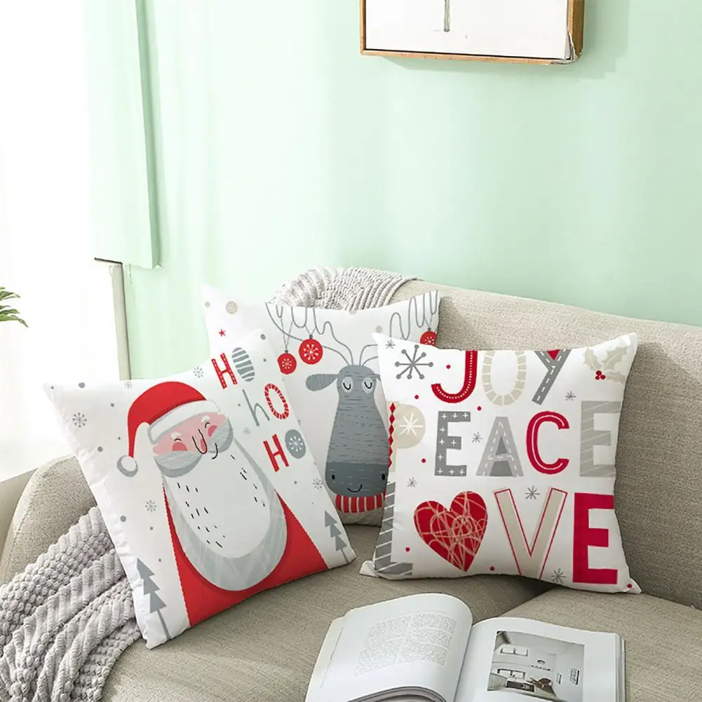 1PC Soft Christmas Pattern Pillow Case Home Decor One Side Printing Pillowcases Elastic Throw Pillows Cover
1PC Soft Christmas Pattern Pillow Case Home Decor One Side Printing Pillowcases Elastic Throw Pillows Cover