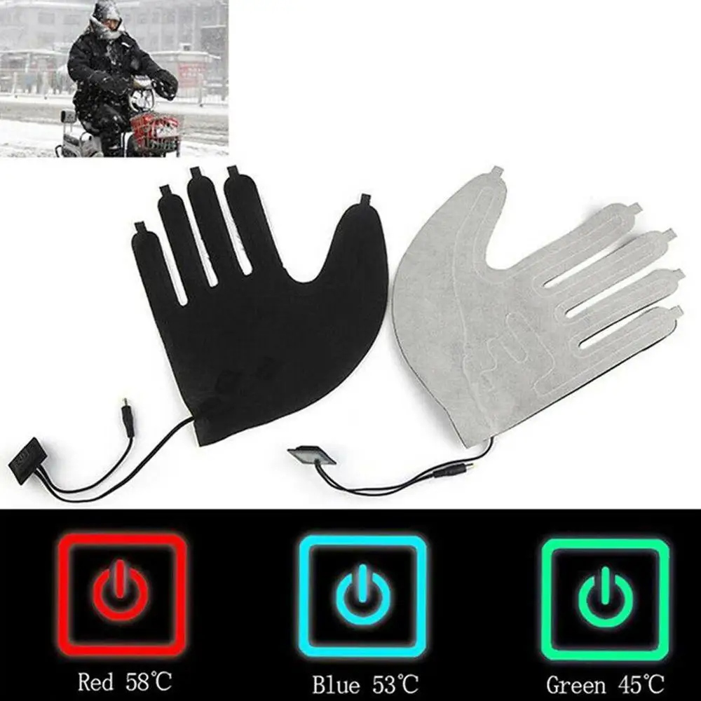New 1Pc Five-finger Gloves USB Electric Heating Pads Three-speed Battery Thermostat Switch Supply Power Heati Sheet Lithium S7F5
New 1Pc Five-finger Gloves USB Electric Heating Pads Three-speed Battery Thermostat Switch Supply Power Heati Sheet Lithium S7F5