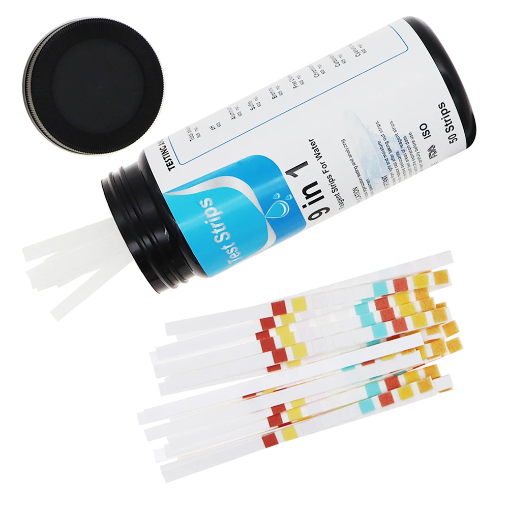 50pcs Aquarium Swimming Pool Test Paper PET Drinking Water Test Strips PH Value Alkalinity Hardness Water Quality Tester
50pcs Aquarium Swimming Pool Test Paper PET Drinking Water Test Strips PH Value Alkalinity Hardness Water Quality Tester