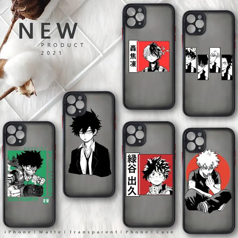 My hero academia anime Phone Case For iphone 13 12 11 8 7 plus mini x xs xr pro max matte transparent cover
My hero academia anime Phone Case For iphone 13 12 11 8 7 plus mini x xs xr pro max matte transparent cover