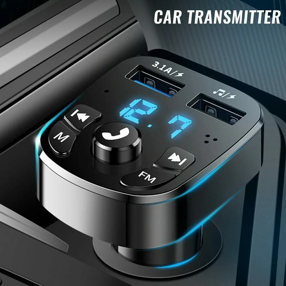 Автомобильный адаптер с двумя USB-портами для быстрой зарядки, Bluetooth, аудио, mp3-плеер, FM-передатчик, радио, беспроводной музыкальный приемник б...
Автомобильный адаптер с двумя USB-портами для быстрой зарядки, Bluetooth, аудио, mp3-плеер, FM-передатчик, радио, беспроводной музыкальный приемник б...