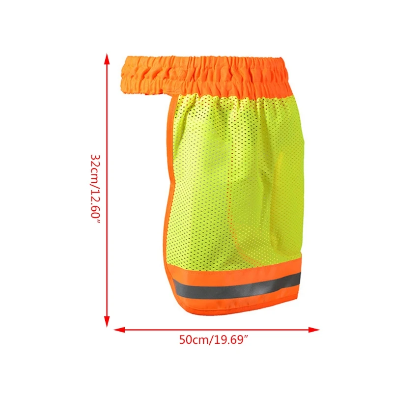 Safety Hard Hat Helmet Neck Cover Sun Protector Reflective Stripe Neon High Visibility Elastic Breathable Mesh Shield
Safety Hard Hat Helmet Neck Cover Sun Protector Reflective Stripe Neon High Visibility Elastic Breathable Mesh Shield