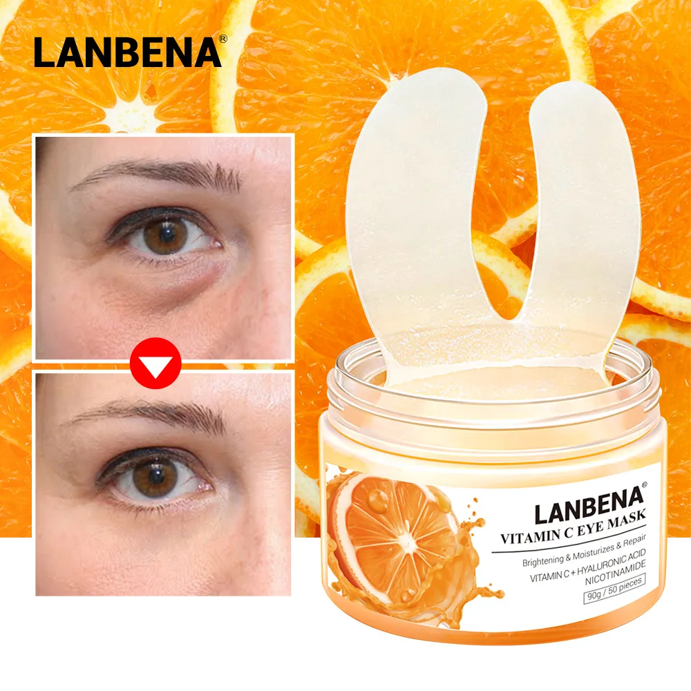 Новая маска для глаз LANBENA VC уменьшает темные круги, успокаивает и подтягивает 50 шт./корт. Дизайнерская маска для лица женская маска для глаз
Новая маска для глаз LANBENA VC уменьшает темные круги, успокаивает и подтягивает 50 шт./корт. Дизайнерская маска для лица женская маска для глаз