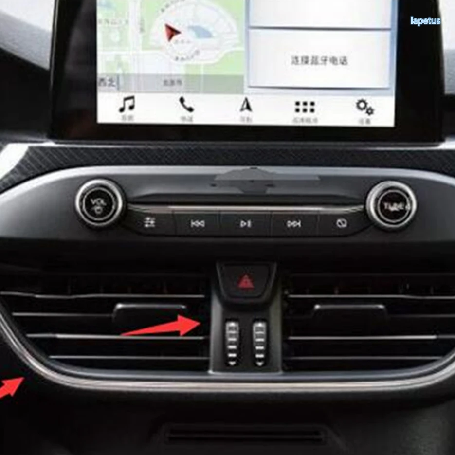 Lapetus Center Air Conditioning AC Outlet Vent Decoration Frame Cover Trim ABS For Ford Focus 2019 - 2021 / Carbon Fiber Look
Lapetus Center Air Conditioning AC Outlet Vent Decoration Frame Cover Trim ABS For Ford Focus 2019 - 2021 / Carbon Fiber Look