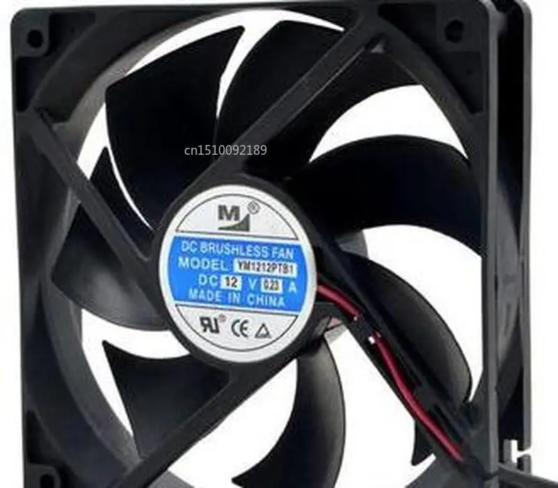 for Original YM1212PTB1 12025 12V 0.23A 12CM double ball bearing cooling fan Free shipping
for Original YM1212PTB1 12025 12V 0.23A 12CM double ball bearing cooling fan Free shipping