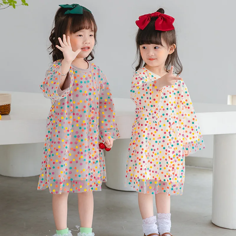 Baby Girl Dress Kids Clothes 2020 Autumn New Fashion Net Yarn Dots Princess Dress for Girl 2 3 4 5 6 7 Y Child Lovely Dress
Baby Girl Dress Kids Clothes 2020 Autumn New Fashion Net Yarn Dots Princess Dress for Girl 2 3 4 5 6 7 Y Child Lovely Dress