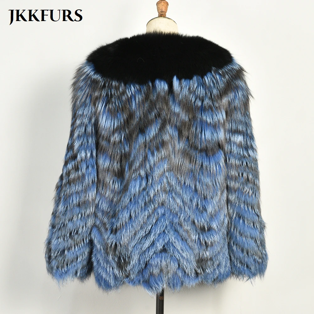 2021 Winter New Real Fox Fur Coat Knitted Natural Silver Fox Fur Jacket Top Quality Wholesale Thick Warm Fur S7566
2021 Winter New Real Fox Fur Coat Knitted Natural Silver Fox Fur Jacket Top Quality Wholesale Thick Warm Fur S7566