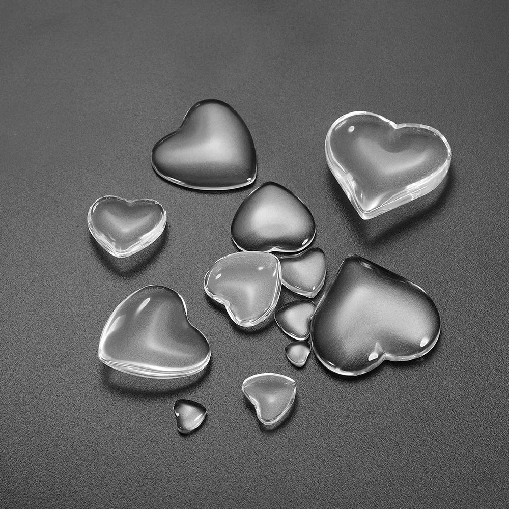 10-50pcs 6-30mm Heart Transparent Glass Cabochon Clear Dome Cover Flat Back Crystal Cabochon For DIY Jewelry Making Supplies
10-50pcs 6-30mm Heart Transparent Glass Cabochon Clear Dome Cover Flat Back Crystal Cabochon For DIY Jewelry Making Supplies