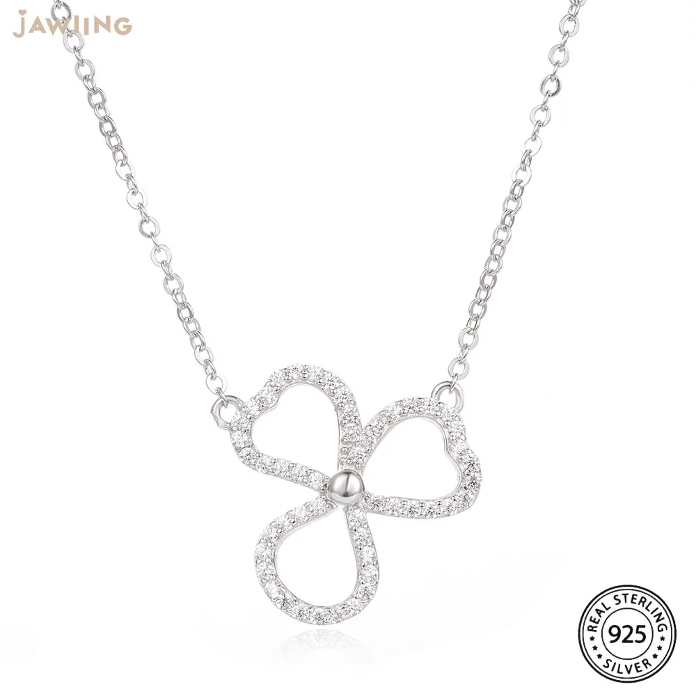 3 Leaf Flower Hollow Pendant Necklace 925 Sterling Silver Jewelry For Women Heart Leaves Lucky Chain HolidayValentine's Day Gift
3 Leaf Flower Hollow Pendant Necklace 925 Sterling Silver Jewelry For Women Heart Leaves Lucky Chain HolidayValentine's Day Gift