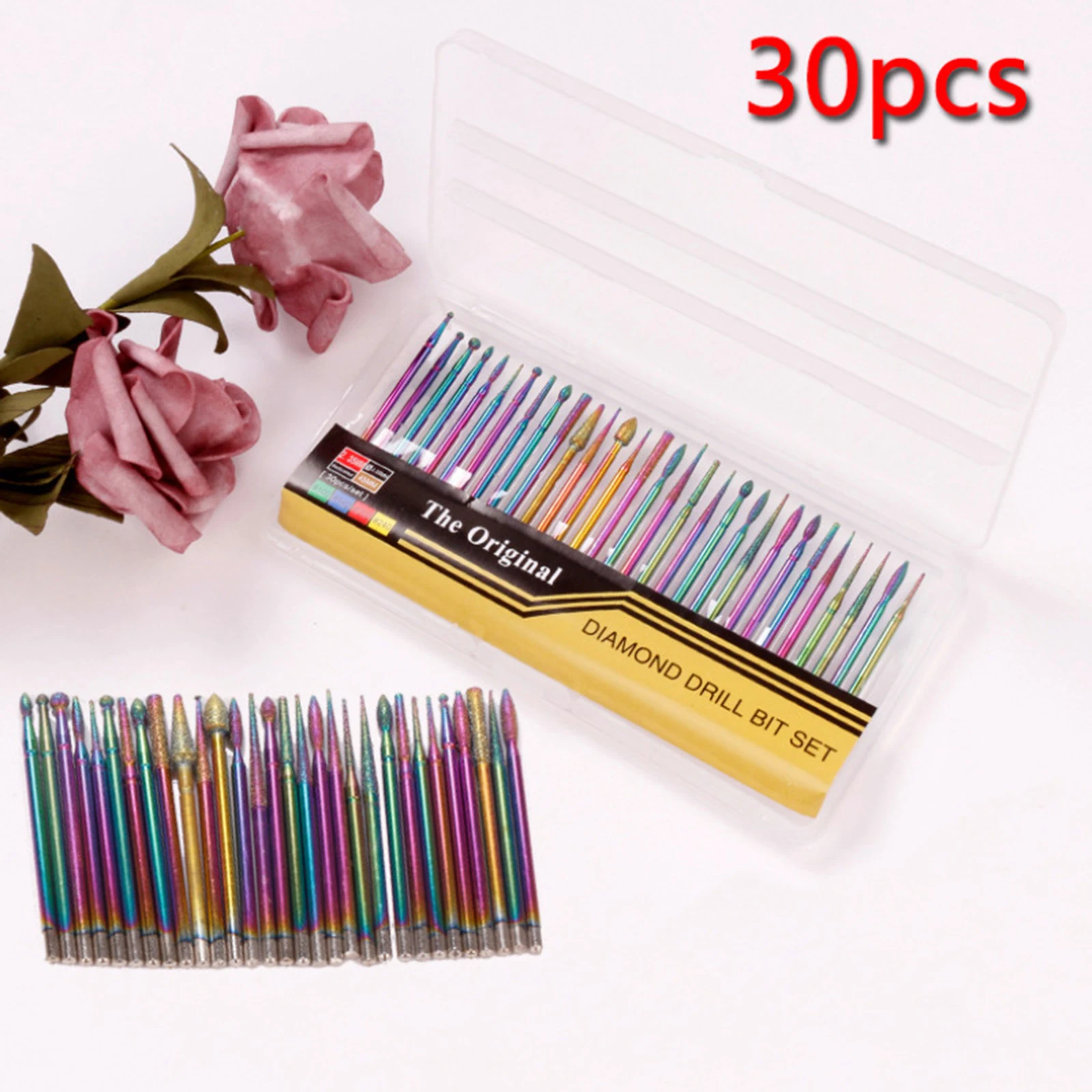 Rainbow Diamond Nail Drill Burr Bits Colorful Electric Nail Files Accessories for Remove Acrylic Nails Gel Home Salon SPA
Rainbow Diamond Nail Drill Burr Bits Colorful Electric Nail Files Accessories for Remove Acrylic Nails Gel Home Salon SPA