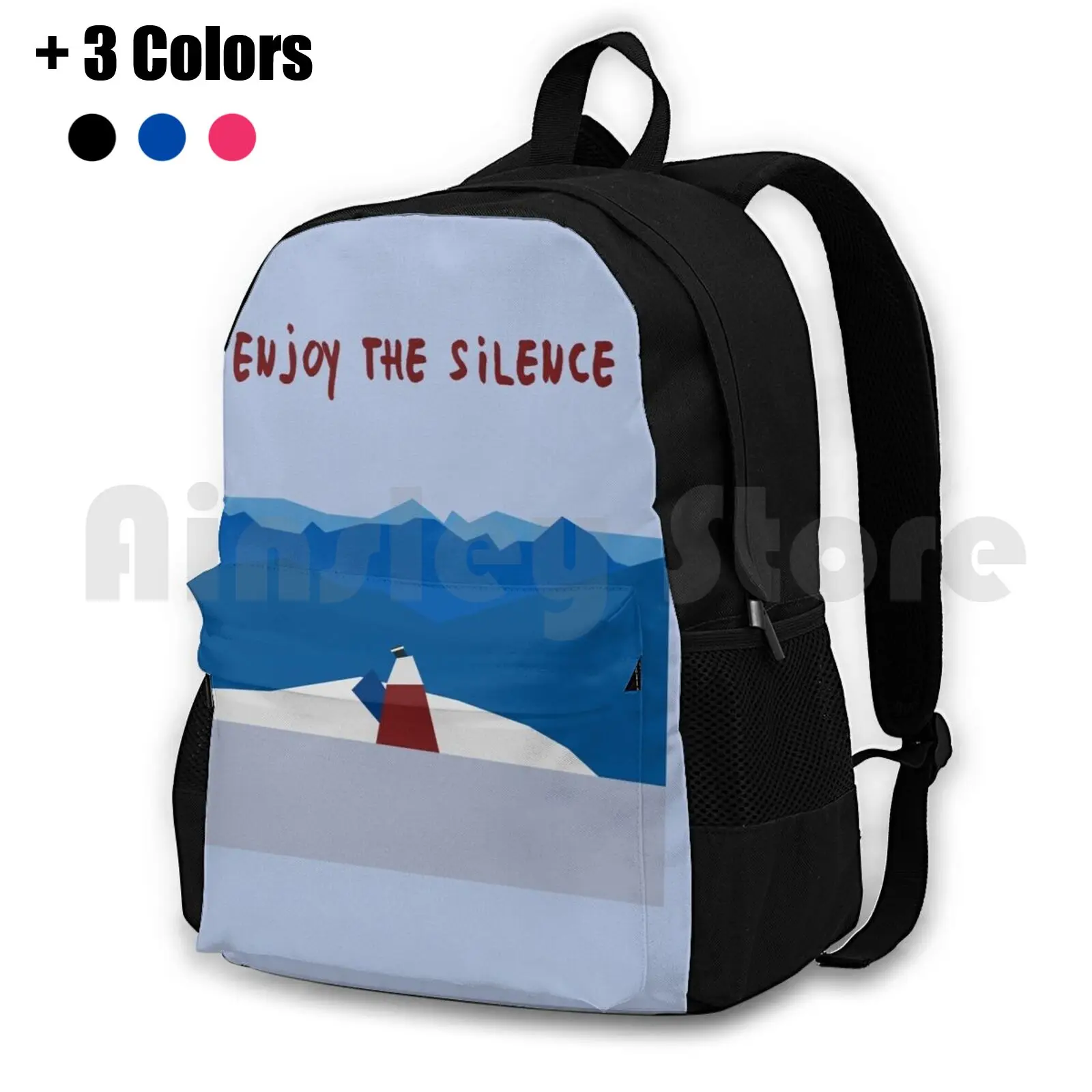 Enjoy The Silence Outdoor Hiking Backpack Waterproof Camping Travel Enjoy The Silence Music Minimalistic Bong Gahan Violator
Enjoy The Silence Outdoor Hiking Backpack Waterproof Camping Travel Enjoy The Silence Music Minimalistic Bong Gahan Violator