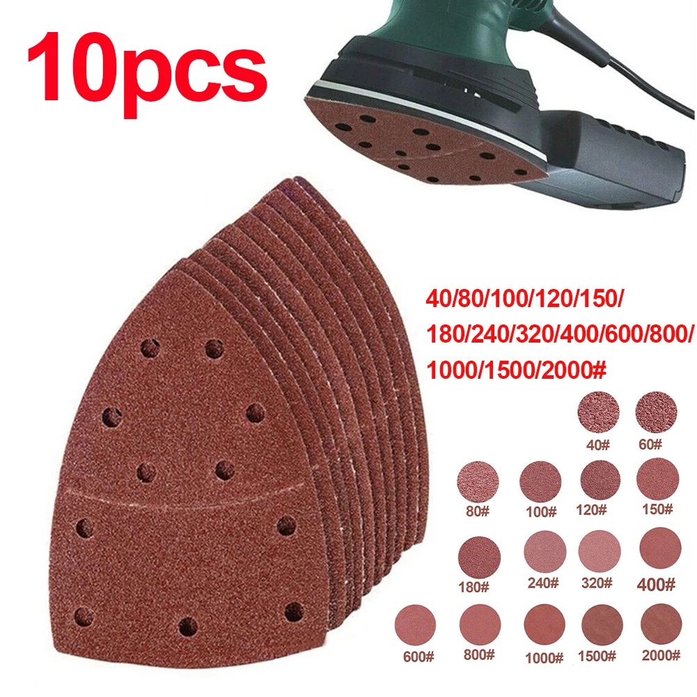 Self-adhesive Sandpaper Triangle 11 holes Delta SanderHook Loop Sandpaper Disc Abrasive Tools For Polishing Grit 40-2000
Self-adhesive Sandpaper Triangle 11 holes Delta SanderHook Loop Sandpaper Disc Abrasive Tools For Polishing Grit 40-2000
