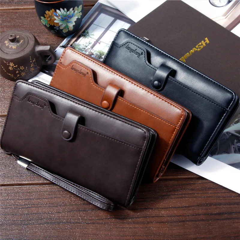 Long Wallet Card Holder Male Purse Large Capacity Wallet For Men Clutch Handbag
Long Wallet Card Holder Male Purse Large Capacity Wallet For Men Clutch Handbag