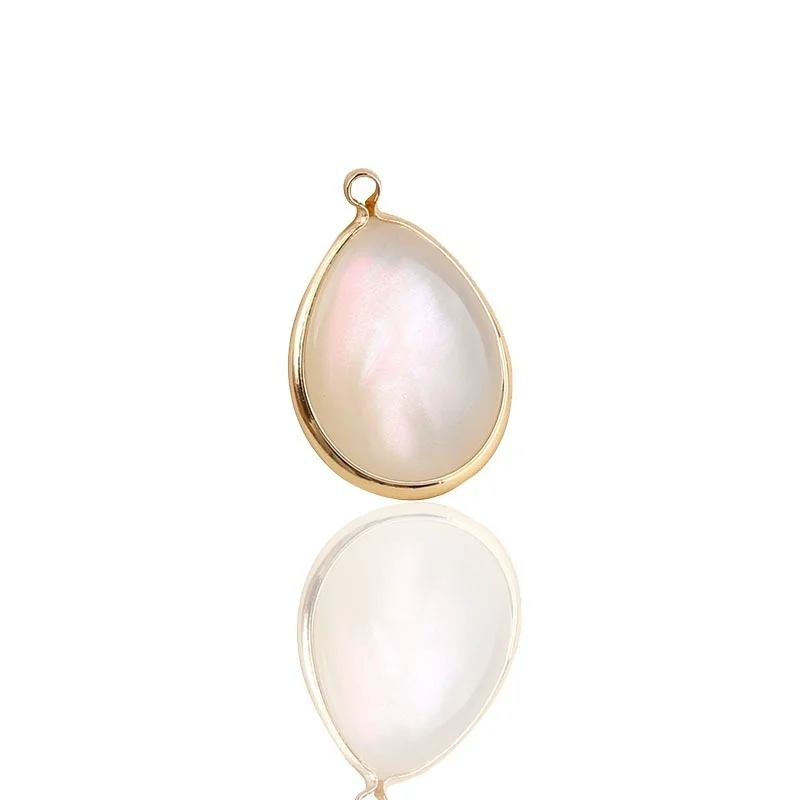 Copper clad irregular geometric Magic Shell round Water Drop Pendant DIY handmade jewelry earrings necklace material
Copper clad irregular geometric Magic Shell round Water Drop Pendant DIY handmade jewelry earrings necklace material