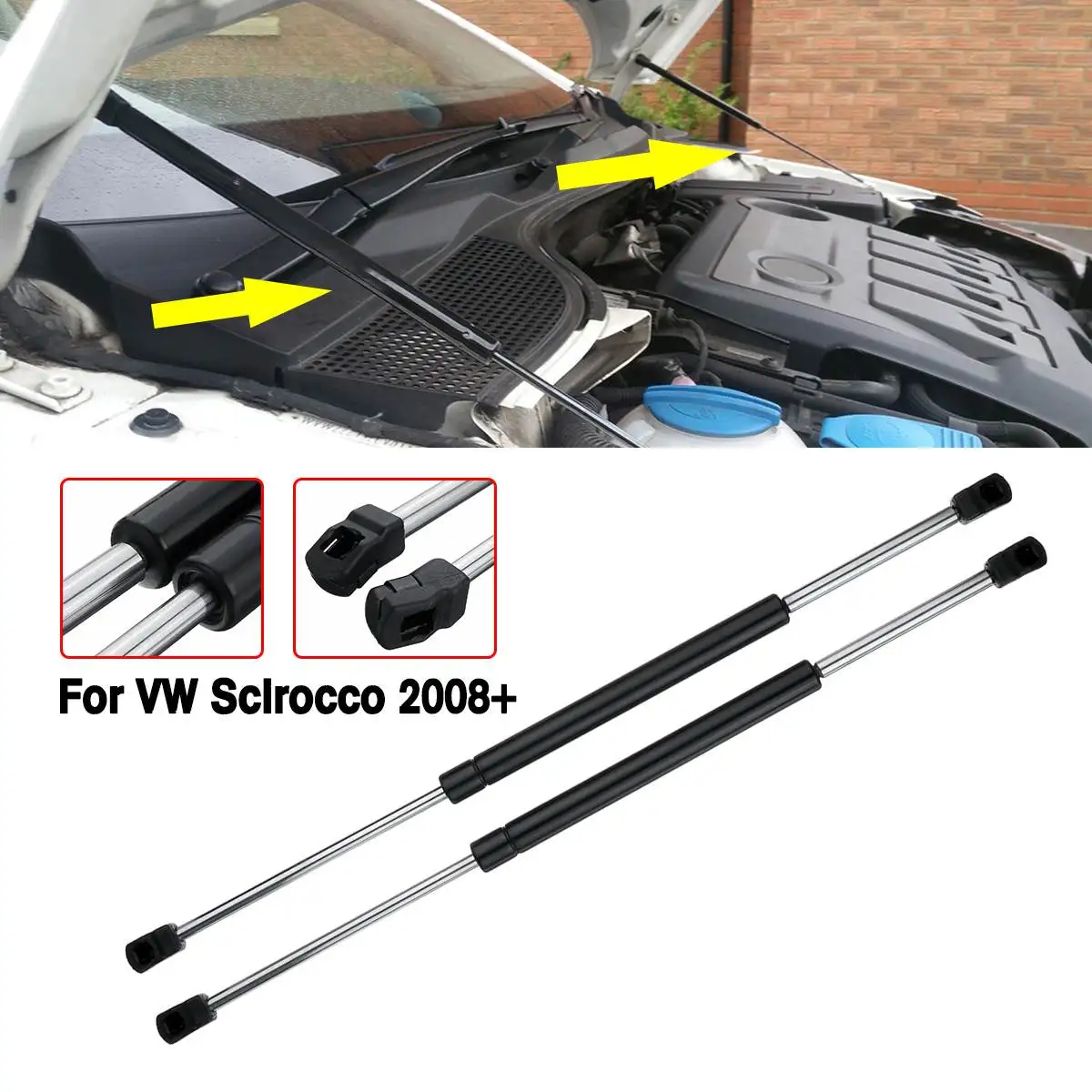 1Pair Front Engine Bonnet Hood Shock Lifter Struts Bar Support Arm Gas Spring For Volkswagen For VW Scirocco Mk3 No Drilling
1Pair Front Engine Bonnet Hood Shock Lifter Struts Bar Support Arm Gas Spring For Volkswagen For VW Scirocco Mk3 No Drilling