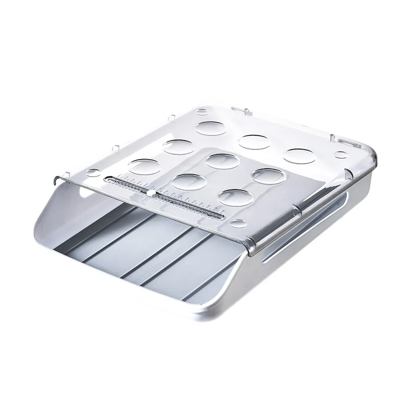 Japanese Multi-layer Rolling Egg Cartons Transparent Drawer Type Storage Box Containing Eggs The Egg Bin In The Fridge 
Japanese Multi-layer Rolling Egg Cartons Transparent Drawer Type Storage Box Containing Eggs The Egg Bin In The Fridge